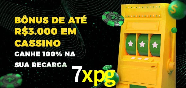 7xpg melhor bônus de depósito